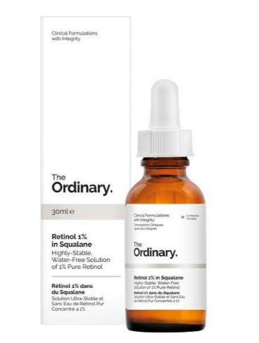 The Ordinary BELLA Cloud.Sales Cosmetics Sérum rétinol original 1 % | 30 ml | Sérum de rétinol haute performance pour les signes du vieillissement de la peau