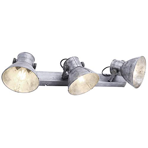Plafonniers vintage LightsDirect 11480-77 spots orientables - 3