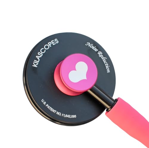 Image of Cardiology Grade Single Head Steel Stethoscope 31Pink | High-sensitivity Single Head, Tuneable, Anti Noise, Acoustic Diaphragm, Stainless Steel Performance, Value