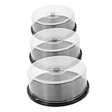 Durabilité à toute épreuve : conçu pour résister à une utilisation prolongée sans se déformer, rangement pour CD et dvd, rangement pour CD empilable