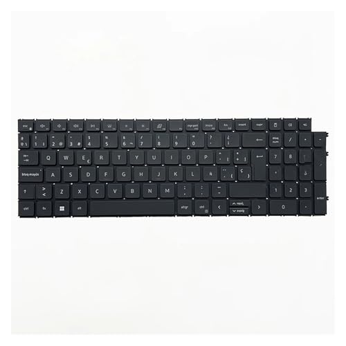�X�y�C����L�[�{�[�h�AInspiron �ƌ݊�������A5510 5511 5518 7610 3511 3520 3515 Vostro 3525 5515 7510 5620 5625�ALatitude �ƌ݊�������A3525 3530 P108F(Fr