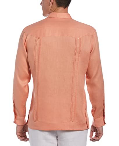 Image of Cubavera Men's Long-Sleeve 100% Linen Guayabera