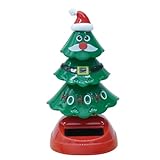 Générique Christmas Tree – Solar Wobble Tree Figure, Novelty Moving Desk...