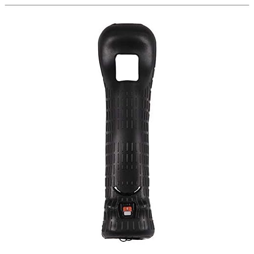 Motion Plus-set, MotionPlus-sensoradapter + silikonfodral Motion Plus-adapter-extern fjärrkontroll för Wii Motionplus-adapter(black)