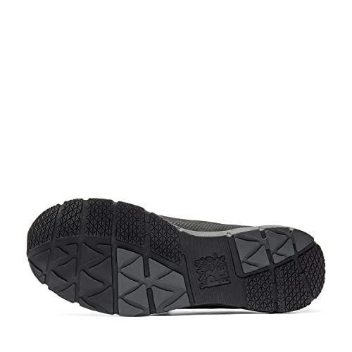 Image of Timberland PRO Men's Radius Composite Safety Toe Industrial Athletic Work Shoe, Black /High-Viz, 8 W
