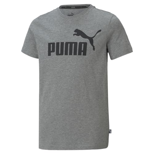 PUMA Toddler Boys Ess Logo Tee B Casual Tops Casual - Grey