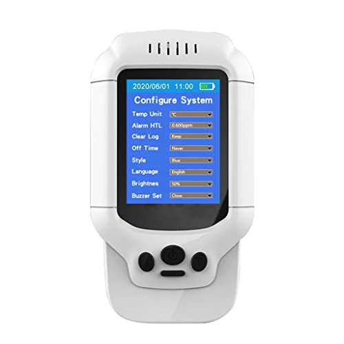 Détecteur d'ozone portable PNAWLLCF-65 et moniteur TVOC PM2.5 - 2