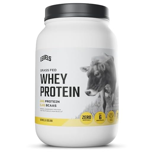 Grass Fed Vanilla Whey Protein Powder