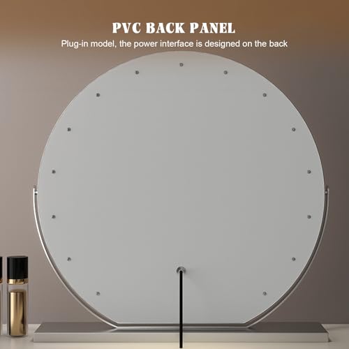 Miroir de salle de bain LED avec fixation murale et 3 températures de couleur - 7