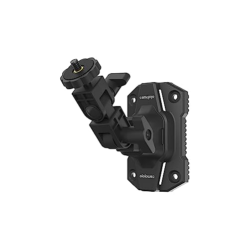 Camojojo Trail Cameras Mounting Bracket with 1/4' -20 Threaded Insert 360&deg;Rotating Adjustable...