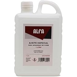 Máquina Overlock Industrial Precio ALFA Aceite Especial MÁQUINAS DE Coser. 1 Litro