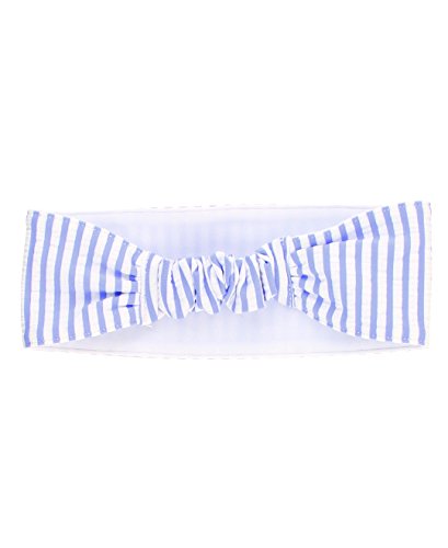 Image of RuffleButts Baby Girls Modern - Baby Swim Headband UPF 50+