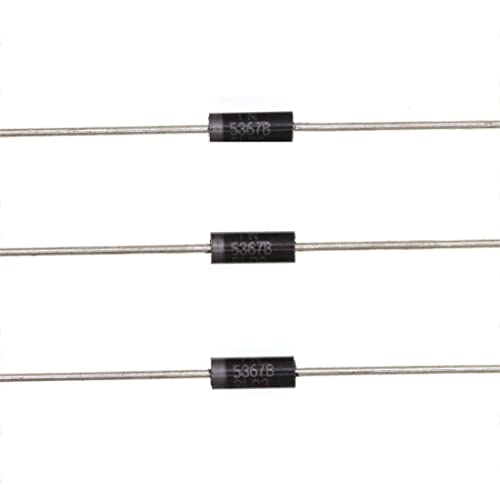 Image of HUABAN 50PCS 1N5367B 1N5367 Power Zener Diode 5W 43V DO-15(CASE17-02) Axial Diodes 5 Watt 43 Volt