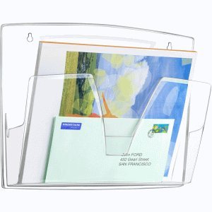 Preisvergleich Produktbild CEP Wandprospekthalter 36,1x8,6x27cm glasklar