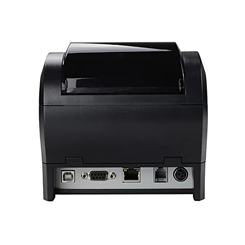 Image of 80MM Thermal Receipt POS Printer Black Printer with Auto Cutter Bluetooth Ethernet USB Port Support Cash Drawer ESC /POS(306S USB LAN Port)
