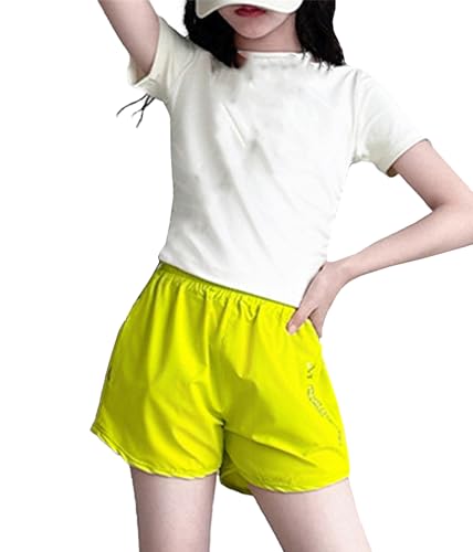 Betusline Girls 2 Piece Outfits Short Sleeve T Shirt and Athletic Casual Shorts Sets, 4-14 Years