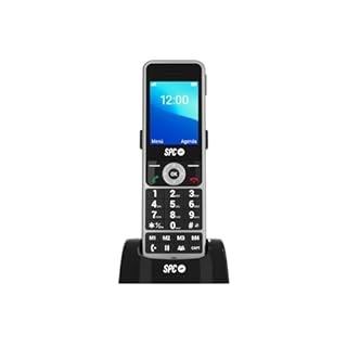 SPC WD100 – Telefono cordless con SIM e dock di ricarica | Chiamate 4G, VoLTE e VoWiFi | Display TFT da 2,4" | Ambiente Android | Configurazione remota | Bluetooth e Wi-Fi | 4 memorie rapide