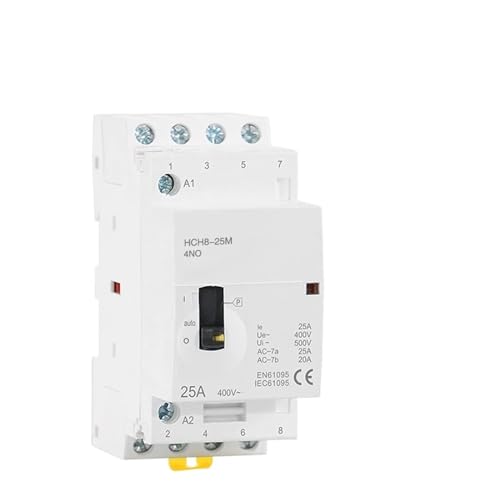 Contacteur modulaire HCH8-25M commande manuelle pour éviter les pannes de programmation - 2