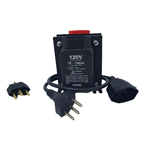 Auto Transformador de Voltagem 750va Automático Bivolt 110v / 220v ou 220v / 110v Upsai Modelo 51000