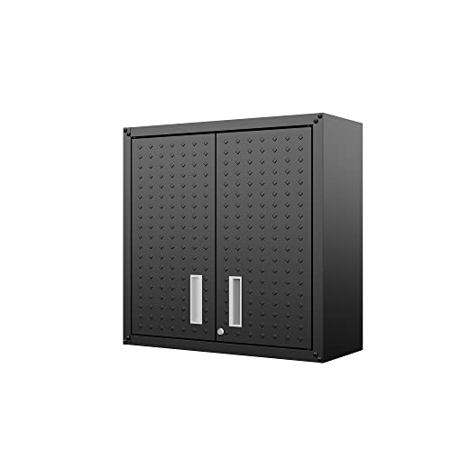Image of Manhattan Comfort Fortress Storage Units, Charcoal Gray