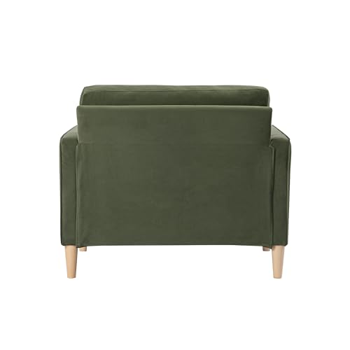 Sillón Brazo Terciopelo Verde miniatura 4