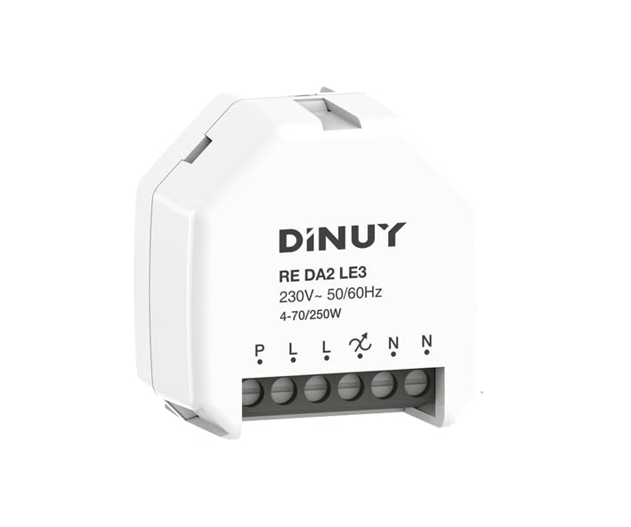 Régulateur RLC + LED DALI 2 Dinuy RE DA2 LE3 pour créer des ambiances lumineuses sur rail DIN