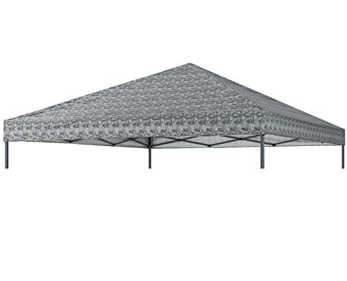 Image of ABCCANOPY Replacement Canopy Top for Pop Up Tent 10x10 Prismatic Black