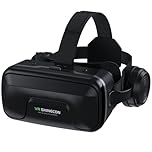 VR Virtual Reality Headset, 3D VR Set for Adult & Kids VR Goggles for 3D Movie Video Game Playing VR Glasses for iPhone 16 15 14 13 Pro Max Plus Samsung Galaxy S24 S23 S22