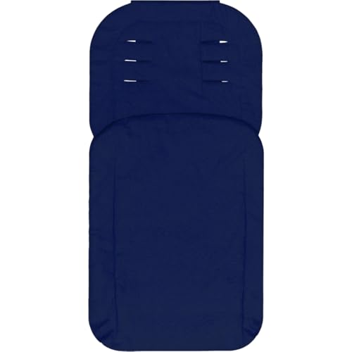 Fußsack Eco Sommerfußsack für Buggy Kinderwagen Jogger (Marine)