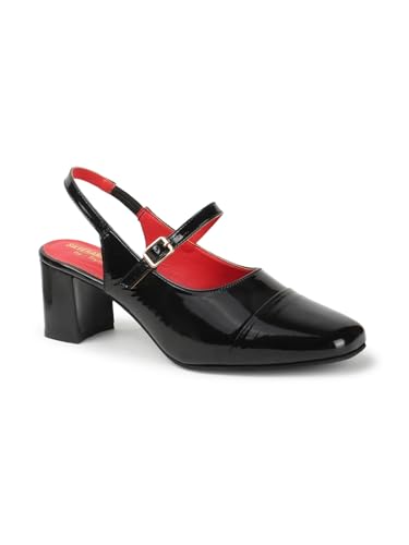 Image of SilverArrow womens Aurelia Block Heel Sandals | Color Tone Design | Fusion Wears | Fashion Sandals