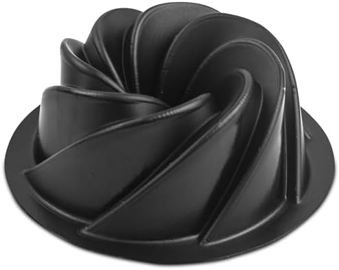 O'Creme O'CREME Bakeable Plastic Mini Swirl Cake Pan, Baking Pan With Non-Stick Silicone, Reusable nonstick baking molds, Durable, Lightweight, Easy Storage for Baking and Much More - 50 QTY Pack