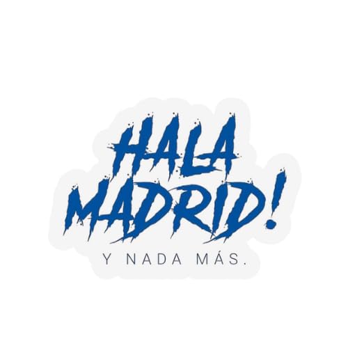 Image of Pack of 35 Random Hala Madrid Stickers for Laptop /Mobile /Mobile /Journal /Diary /Guiatar etc. (Pack of 35) (Hala Madrid)