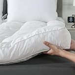WhatsBedding 5 Inch Memory Foam Mattress Topper Twin for Back Pain Relief, Filled with Breathable Memory Foam, Soft Fluffy Supportive Bed Mattress Topper, 75x39x5in