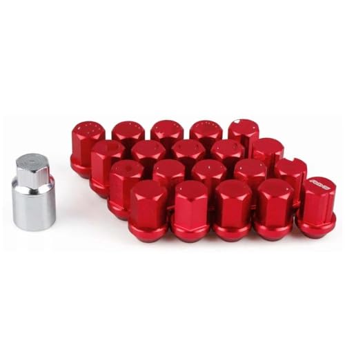 Tuercas de rueda M12x1.5 de aluminio de alta resistencia para coche