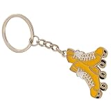 SOPOTUTU Llavero de Moda con Colgante de Patines de Metal Diseño para Mujer Accesorio Decorativo para Llaves y Mochilas Original y Duradero
