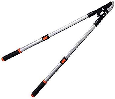 Pruning Shears, Telescopic Anvil Loppers 62-100 Cm Lopping Shears Lopping Shears with Leverage Handles Four-Point Lever Power Saving System,