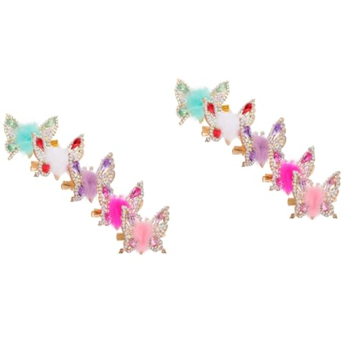 Barrette à cheveux pour occasions spéciales et soirées élégantes : lot de 10 pièces POPETPOP