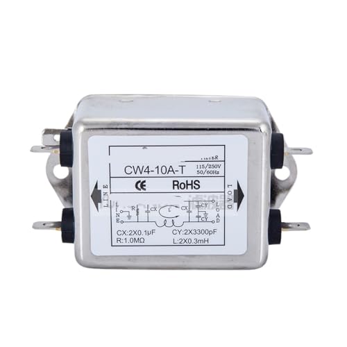 Filtre d'alimentation CW4 anti-interférences pour setup audio et bureau