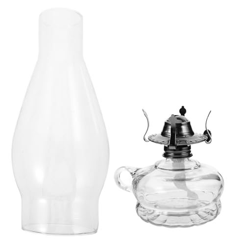 Lampe à pétrole pour ambiance rétro de salon cosy