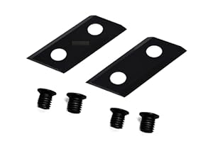 2 X Wendemesser kompatibel mit Güde GH 2400 / GH2400 Häcksler Gartenhäcksler