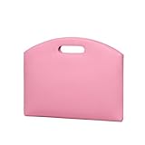 YONBEN Offizielle Dokumenten-Computertasche, stilvoll, schlank, mit mehreren Fächern und leicht zu transportierendem Design, Azalea Pink/PU