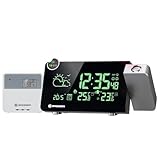 L'horloge DCF automatique avec décalage pour différentes fuseaux horaires assure des indications d'heure précises, où que vous soyez