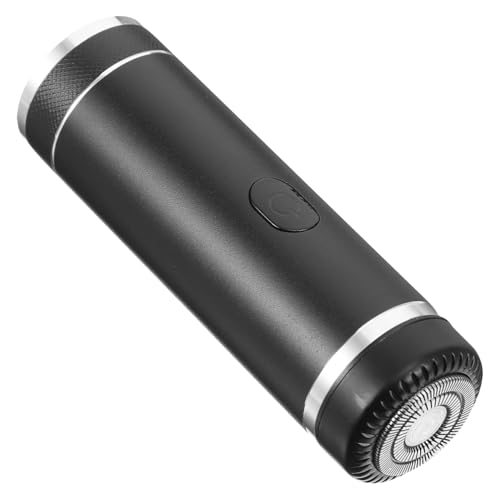 BESTYASH 1Pc Electric Shaver for Men and Women Rechargeable Compact Razor with Frosted Texture for Wet Dry Shaving Easy Clean Design Matte Black