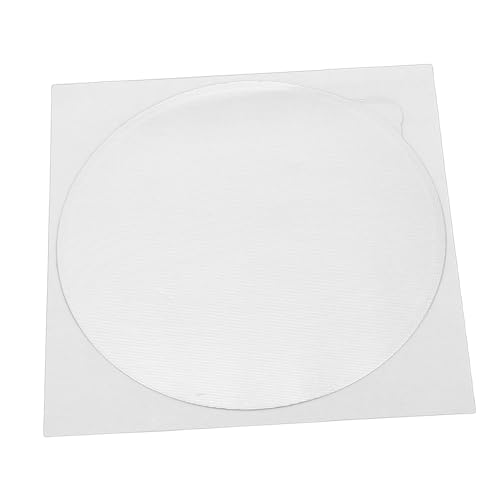 KIMISS Tapas de Papel de Aluminio para Cápsulas de café, Cubiertas Autoadhesivas para Cápsulas y Latas de Yogur, Fáciles de Usar y Duraderas, 50 Uds. (72,5 mm)