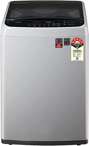 7 kg Inverter Fully-Automatic Top Loading Washing Machine (T70SPSF2Z, Middle Free Silver) PR21