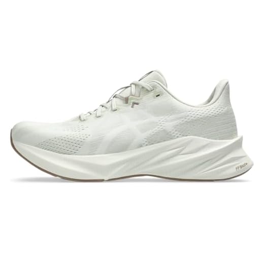 ASICS Tênis de corrida masculino DYNABLAST 5, Cinza lago/branco sálvia, 43