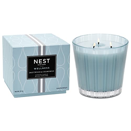 NEST 3-Wick Candle 21.1oz - Driftwood & Chamomile main image 0