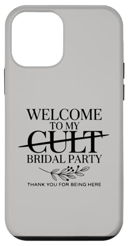 My Cult Bridal Party Funny Bridesmaid Squad�ւ悤���� �X�}�z�P�[�X iPhone 12 mini �p