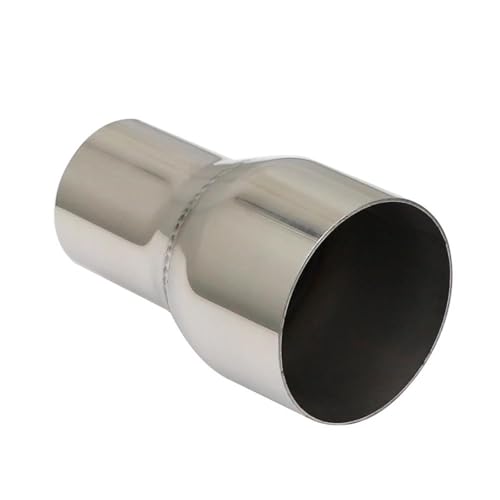 Embouts d'échappement en acier inoxydable adaptateur droit soudé de 48mm à 63mm pour votre auto