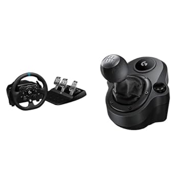 Kit Logitech G923 Xbox + Câmbio